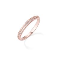 Ring Amen Woman Rainbow in Silver Zircone RPARB-16 - RPARB-16